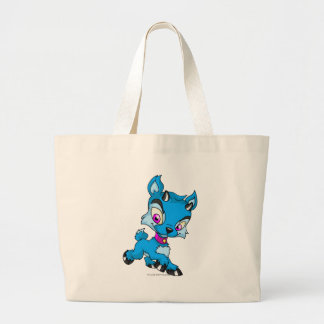 Bolso De Tela Gigante Ixi azul