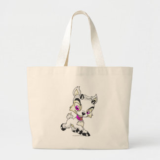 Bolso De Tela Gigante Ixi blanco