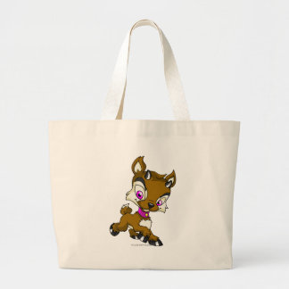 Bolso De Tela Gigante Ixi Brown