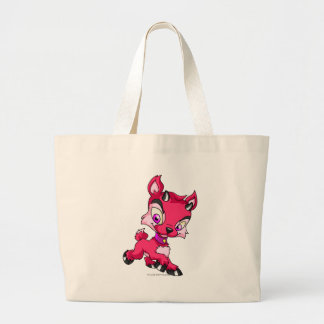 Bolso De Tela Gigante Ixi rojo