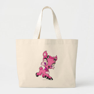 Bolso De Tela Gigante Ixi rosa