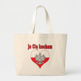 Bolso De Tela Gigante ja Cie kocham Eagle Heart