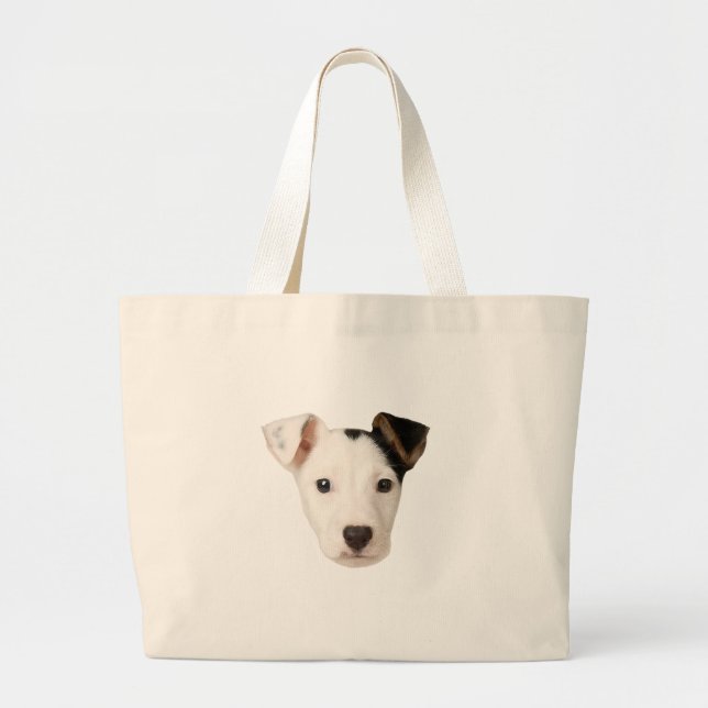 Bolso De Tela Gigante Jack Russell Terrier (Frente)
