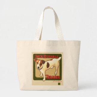 Bolso De Tela Gigante Jack Russell Terrier