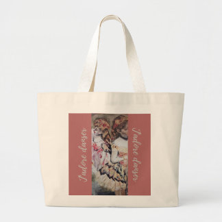 Bolso De Tela Gigante J'adore danser