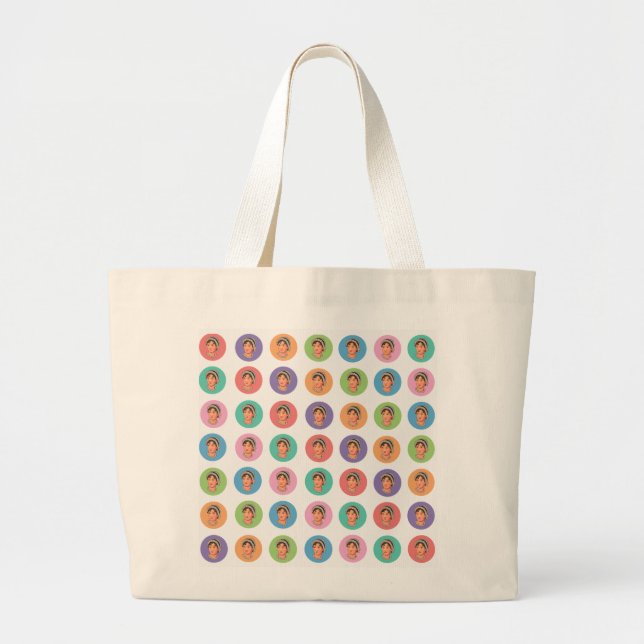 Bolso De Tela Gigante Jane Austen Colors Tote Bag (Frente)