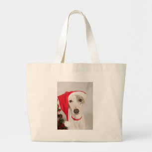 Bolso De Tela Gigante Jasper, el perro Navidad