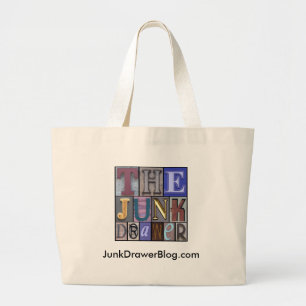 Bolso De Tela Gigante JDLogo, JunkDrawerBlog.com