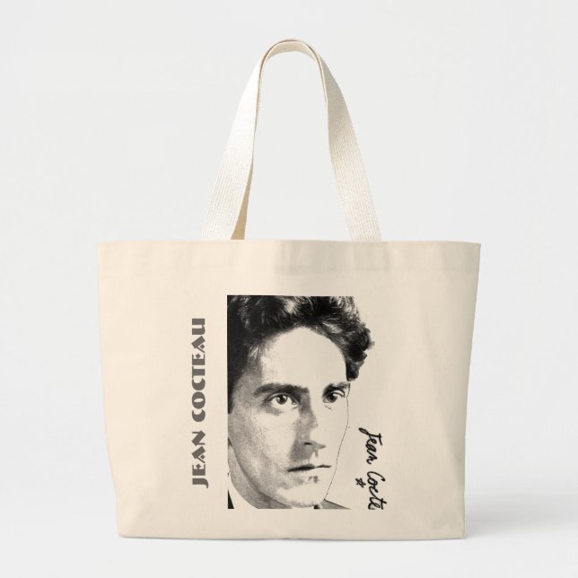 Bolso De Tela Gigante Jean Cocteau (Frente)