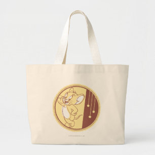 Bolso De Tela Gigante Jerry en círculo