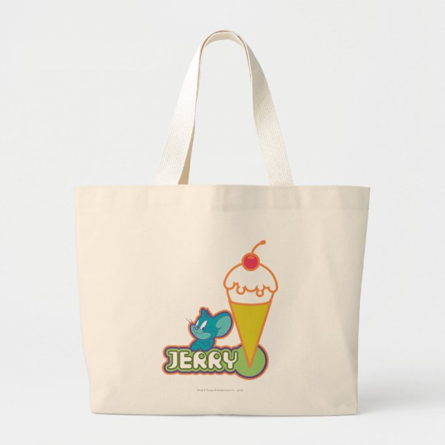 Bolso De Tela Gigante Jerry Ice Cream (Frente)
