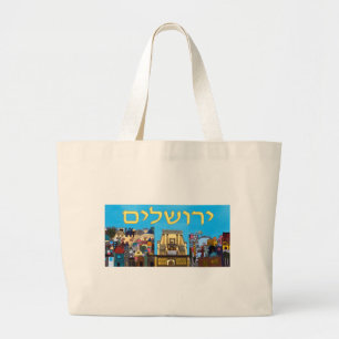 Bolso De Tela Gigante Jerusalén