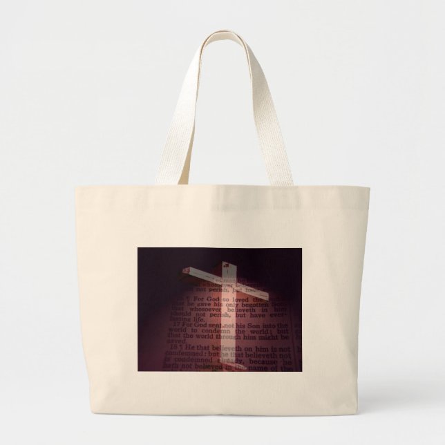 Bolso De Tela Gigante Jesús (Frente)