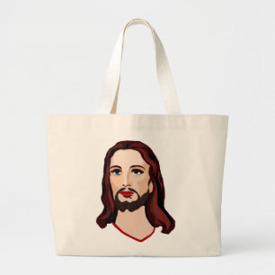 BOLSO DE TELA GIGANTE JESUS CHRIST