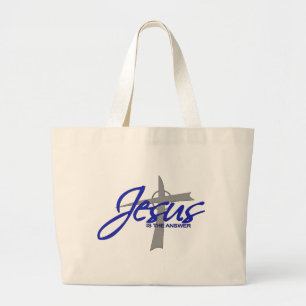 Bolso De Tela Gigante Jesús es la respuesta
