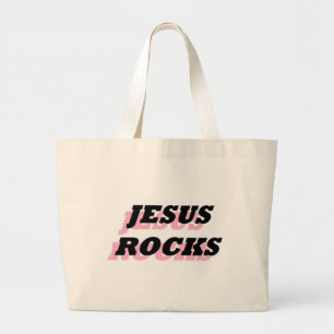 BOLSO DE TELA GIGANTE JESUS ROCKS