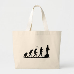 Bolso De Tela Gigante Jinete de Segway