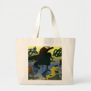 Bolso De Tela Gigante Jinetes pictos