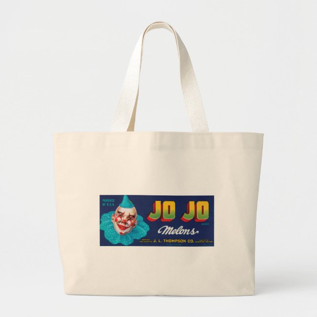 Bolso De Tela Gigante JO JO JO Melons (Frente)