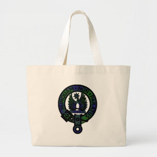 Bolso De Tela Gigante Johnstone Clan Escudo