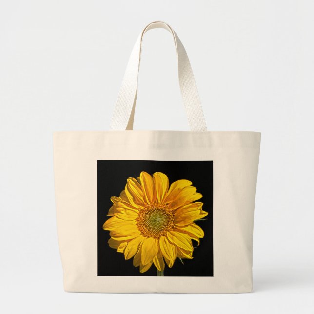 Bolso De Tela Gigante Jtcnm girasol (Frente)