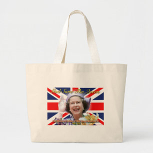 Bolso De Tela Gigante Jubileo de diamante del HM reina Elizabeth II