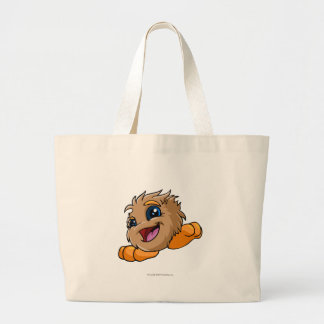 Bolso De Tela Gigante JubJub Brown