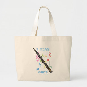 Bolso De Tela Gigante Juego Oboe