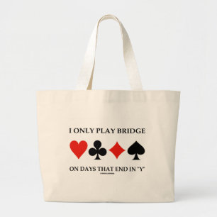Bolso De Tela Gigante Juego solamente el puente el los días que termina