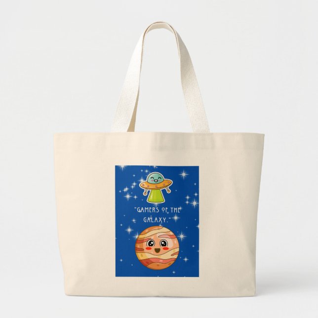 BOLSO DE TELA GIGANTE JUEGOS DE LA GALAXIA (Frente)