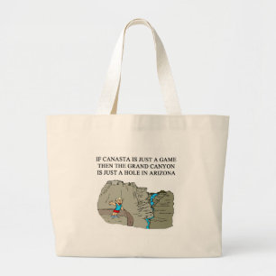 Bolso De Tela Gigante Jugador de la CANASTA