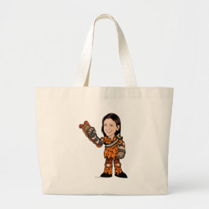 Bolso De Tela Gigante Jugador del personal de LornaDesparow Tyrannia