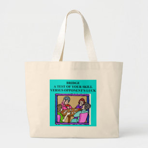 Bolso De Tela Gigante jugador duplicado del juego del puente