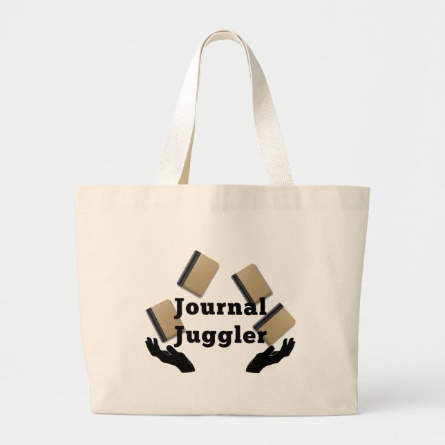 Bolso De Tela Gigante Juggler de Journal (Frente)