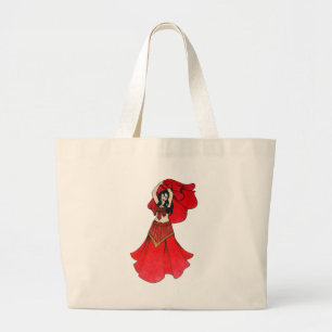 Bolso De Tela Gigante Julia Lolita Belly Dancer Art