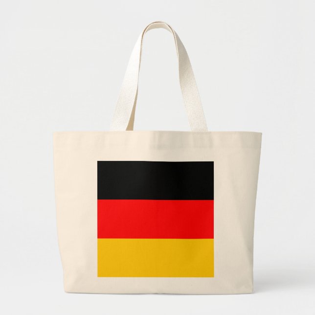 Bolso De Tela Gigante Jumbo Einkaufstasche Deutschland Fahne (Frente)