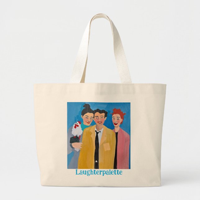 Bolso De Tela Gigante Jumbo Good Friends Tote Bag (Frente)