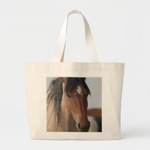 BOLSO DE TELA GIGANTE JUMBO TOTE BAG WILD HORSE