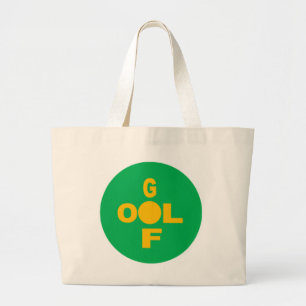 Bolso De Tela Gigante Jumbo Tote GOLF