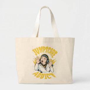 Bolso De Tela Gigante  Jumpscare Addict 
