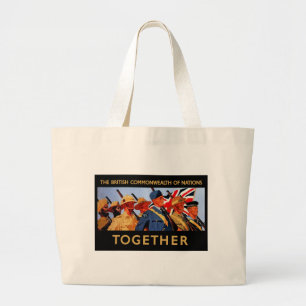 Bolso De Tela Gigante Juntos ~ La Comunidad Británica de Naciones