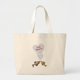 Bolso De Tela Gigante JustMauidFishBubble apenas Maui'd