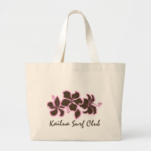 Bolso De Tela Gigante Kailua Hibiscus Surf Club Beach Bag