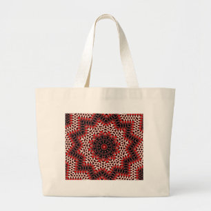 Bolso De Tela Gigante Kaleidoscope de hoja caliente