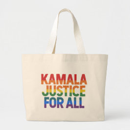 Bolso De Tela Gigante Kamala Justicia para Todos
