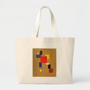 Bolso De Tela Gigante Kandinsky Trece Rectángulos Resumen Pintura