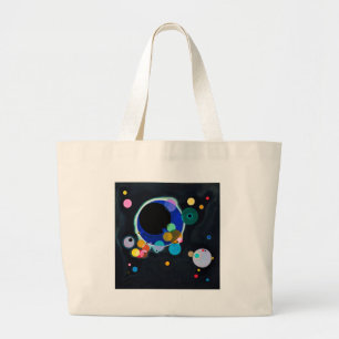 Bolso De Tela Gigante Kandinsky Varios Círculos Artísticos