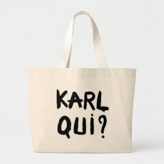Bolso De Tela Gigante Karl bag