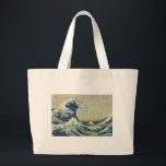 Bolso De Tela Gigante Katsushika Hokusai: La gran ola en Kanagawa<br><div class="desc"></div>