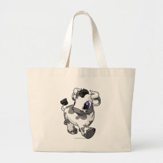 Bolso De Tela Gigante Kau manchados